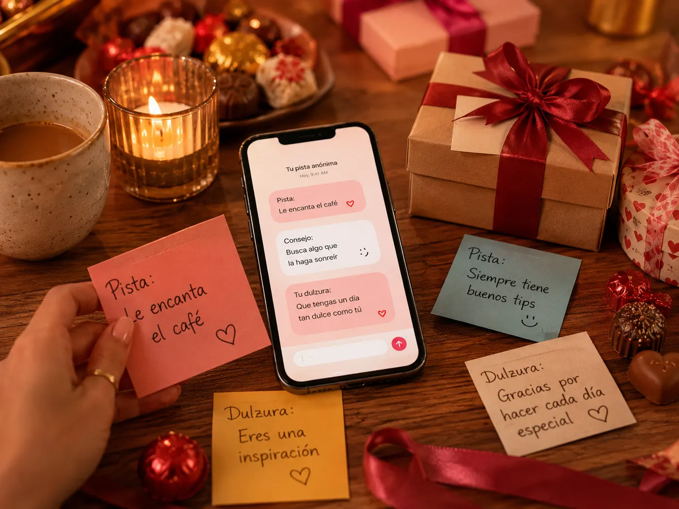 Pistas y endulzadas para Amigo Secreto empresarial