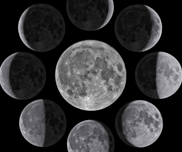 Calendrier lunaire de février 2024 : Phases lunaires