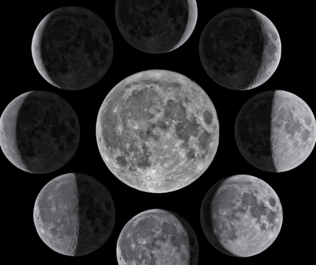 Calendrier lunaire de février 2024 : Phases lunaires