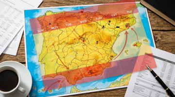 Con qué frecuencia cae una fecha en cada día de la semana en España