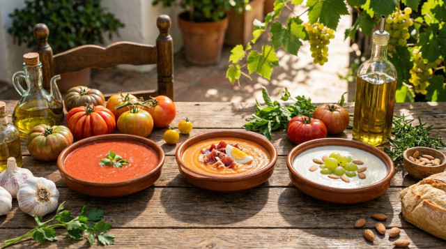 Gazpacho, salmorejo y ajoblanco: historia y secretos de las sopas frías más tradicionales de España