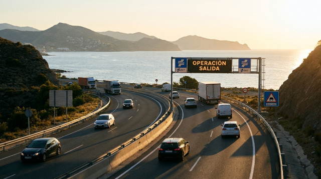 Calendario de restricciones de tráfico en festivos y puentes en España