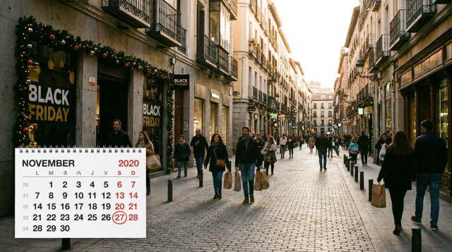 Black Friday será el viernes 27 de noviembre y el Cyber Monday, el lunes 30: fechas clave de las ofertas
