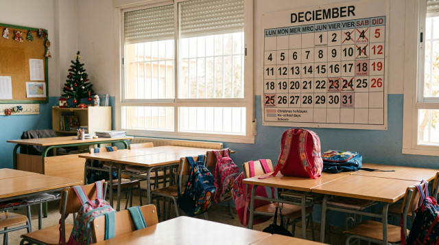 Calendario escolar: cuándo empiezan las vacaciones de Navidad y qué días no hay clase antes de fin de año