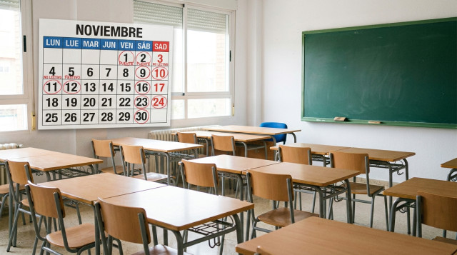 Calendario escolar: fechas de los primeros días no lectivos y puentes de noviembre por comunidades autónomas