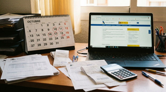 Calendario fiscal de octubre: plazos límite de Hacienda para presentar el IVA y las declaraciones del trimestre