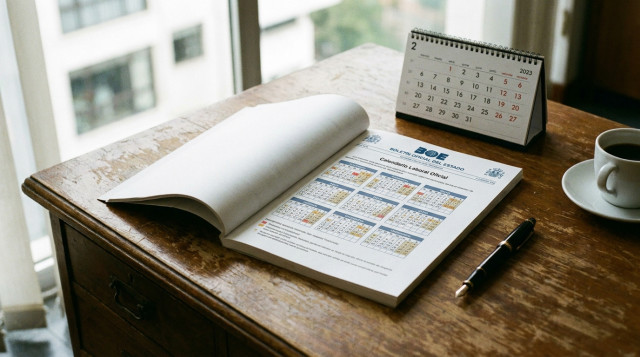 Calendario laboral oficial en el BOE: festivos nacionales y puentes fijados para el próximo año