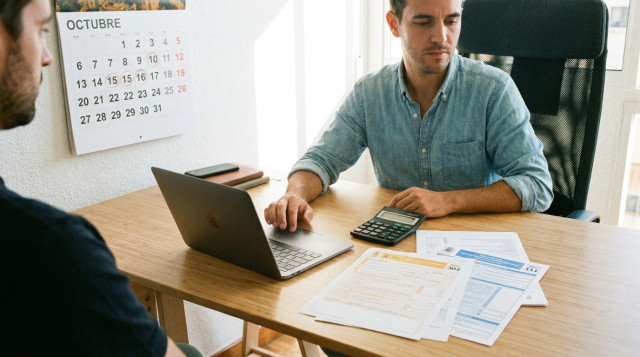 Calendario tributario de octubre: fechas clave y plazos límite de Hacienda para autónomos y pymes