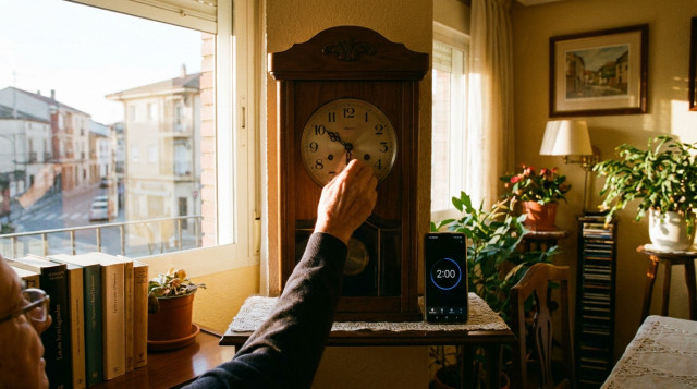 Cambio de hora: este domingo 25 de octubre a las 3:00 serán las 2:00 en la Península y Baleares