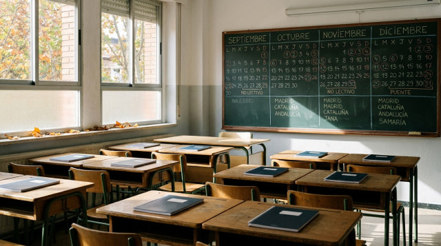 Días no lectivos del primer trimestre escolar: fechas y puentes fijados por cada comunidad autónoma