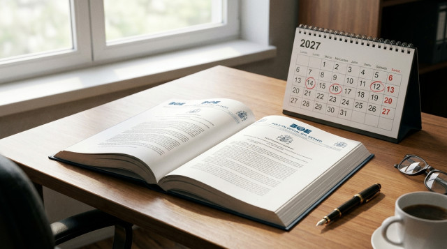 El BOE publica el calendario laboral de 2027: festivos nacionales, autonómicos y posibles puentes