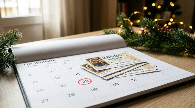 Lotería de Navidad: el Gordo se sortea el martes 22 de diciembre y el Niño, el miércoles 6 de enero