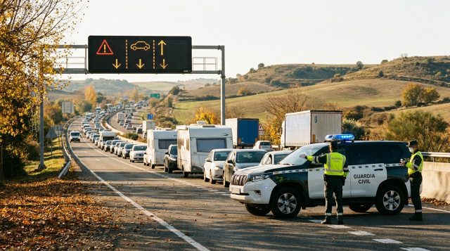Operación especial del 12 de octubre: calendario de restricciones de la DGT y horarios con mayor tráfico
