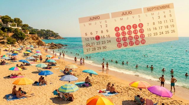 Calendario de festivos en España: los próximos puentes y días no laborables que llegan con el verano