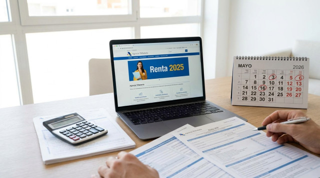 Declaración de la Renta 2025: Plazos clave y nuevas deducciones fiscales para presentar el borrador en mayo de 2026