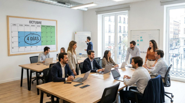 La semana laboral de cuatro días gana terreno en España: empresas que ya la aplican y resultados del modelo