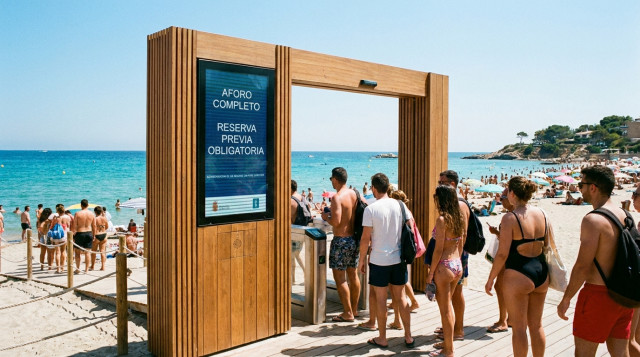 Las playas españolas que exigirán reserva previa y pago de tasa para entrar este verano
