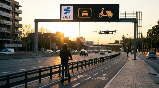 Nuevas multas de la DGT en mayo de 2026: cambios en el carnet por puntos y normativas para patinetes eléctricos
