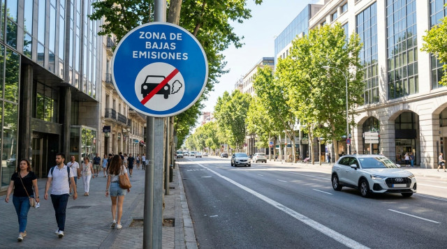 Nuevas restricciones en las Zonas de Bajas Emisiones: qué coches tendrán prohibido circular a partir de junio