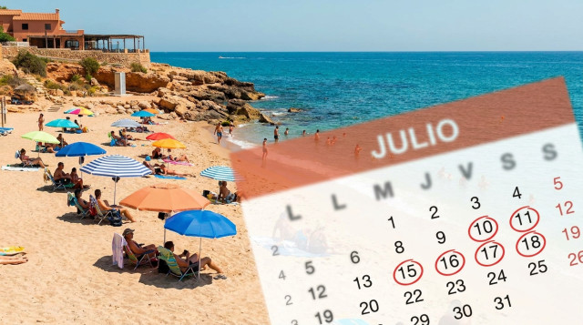 Festivos de julio: qué comunidades autónomas tendrán puente y cómo queda el calendario laboral