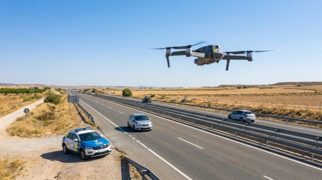 La DGT activa nuevos radares de tramo y drones para vigilar las carreteras este verano