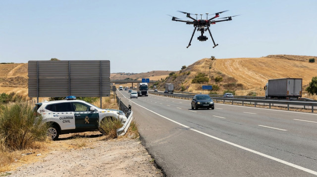 La DGT activa nuevos radares ocultos y drones para controlar las carreteras en la campaña de verano