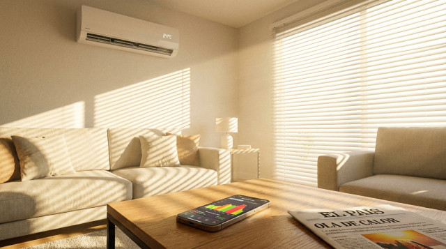 La tarifa de la luz se dispara en plena ola de calor: las horas más baratas para encender el aire acondicionado