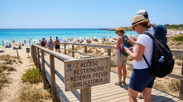 Nuevas restricciones al turismo en España: los destinos que exigen reserva previa o tasas este verano