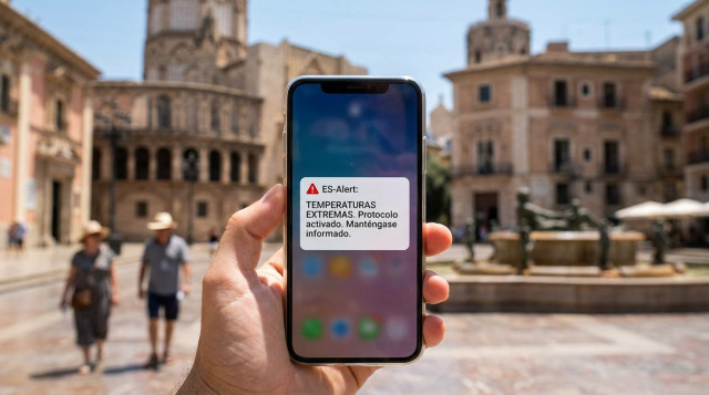 España activa el protocolo nacional de emergencias ES-Alert ante la previsión de temperaturas extremas este verano
