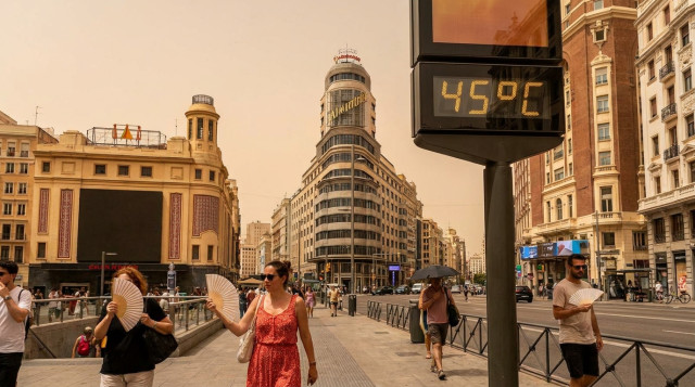 La llegada de una masa de aire sahariano activa la alerta por temperaturas extremas en gran parte de España