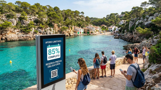 Límites de aforo y reserva previa: los destinos turísticos de España que restringen el acceso este verano