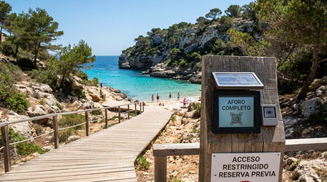 Playas y espacios naturales en España que exigen reserva previa y pago de tasa para acceder este verano