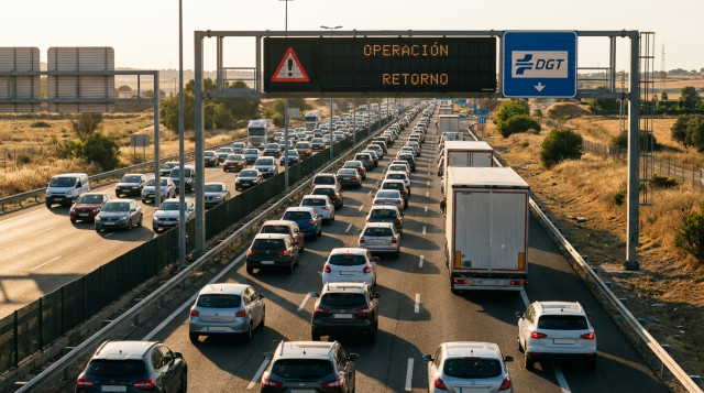Calendario de la Operación Retorno de la DGT: días clave, horas desfavorables y restricciones en carretera