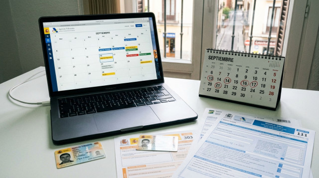 Calendario de trámites en septiembre: plazos clave de la Agencia Tributaria, Seguridad Social y becas