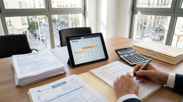Calendario fiscal de Hacienda para el último trimestre: fechas y plazos clave para autónomos y pymes