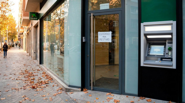 Festivos bancarios del otoño: fechas en las que cierran las sucursales y se paralizan las transferencias