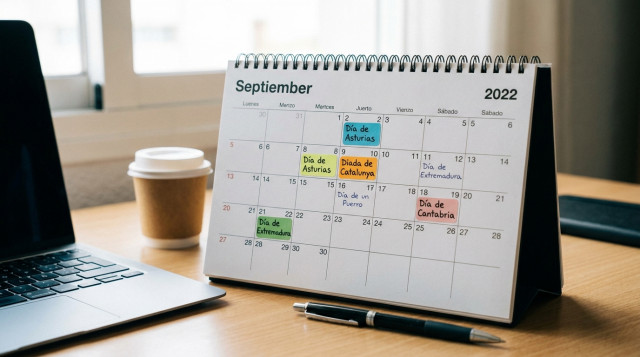 Festivos de septiembre: qué comunidades autónomas tienen día no laborable