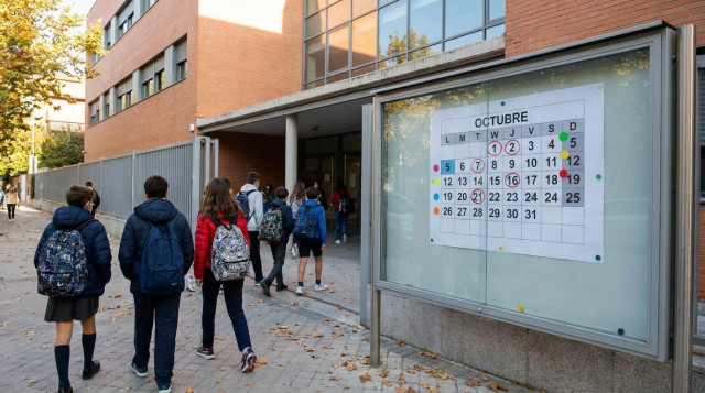 Calendario escolar: cuándo es el primer puente y qué días no hay clase durante octubre en cada comunidad