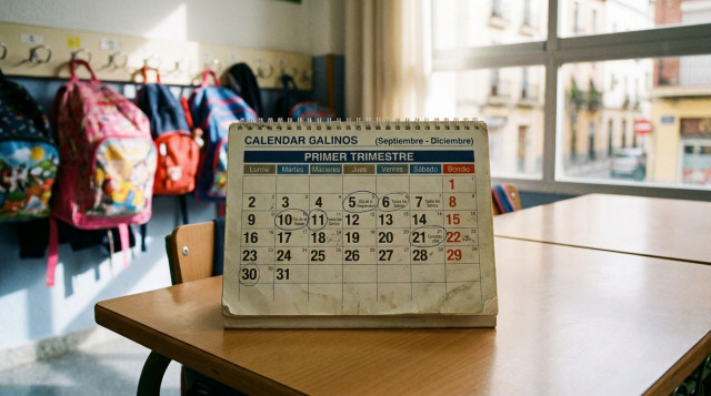 Calendario escolar: qué días festivos y puentes no lectivos tendrán los colegios en el primer trimestre