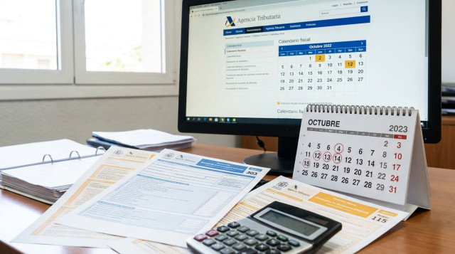 Calendario fiscal de Hacienda: fechas límite de octubre para presentar los impuestos del tercer trimestre
