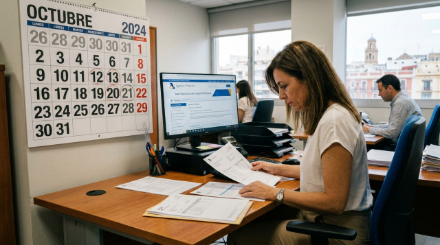 Calendario fiscal de octubre: fechas clave y plazos límite de la Agencia Tributaria