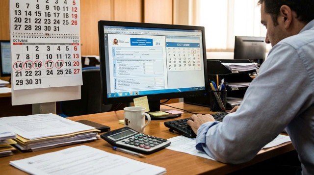 Calendario fiscal de octubre: fechas límite de Hacienda para presentar las declaraciones del tercer trimestre