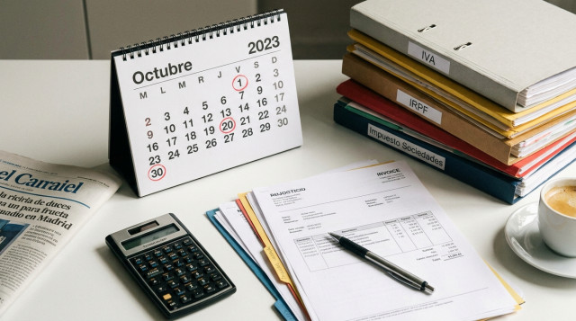 Calendario fiscal de otoño: qué días de octubre vencen las declaraciones tributarias de autónomos y pymes