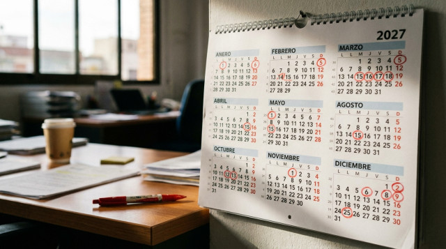 Calendario laboral de 2027: las comunidades aprueban sus festivos autonómicos y primeros puentes oficiales