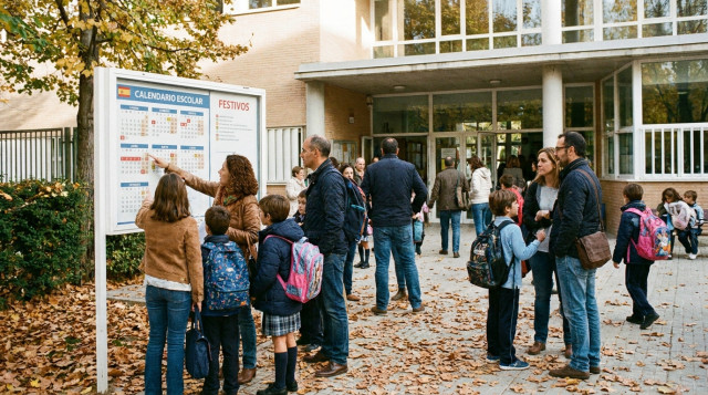 Días no lectivos del calendario escolar: qué festivos y puentes tendrán los colegios en el primer trimestre
