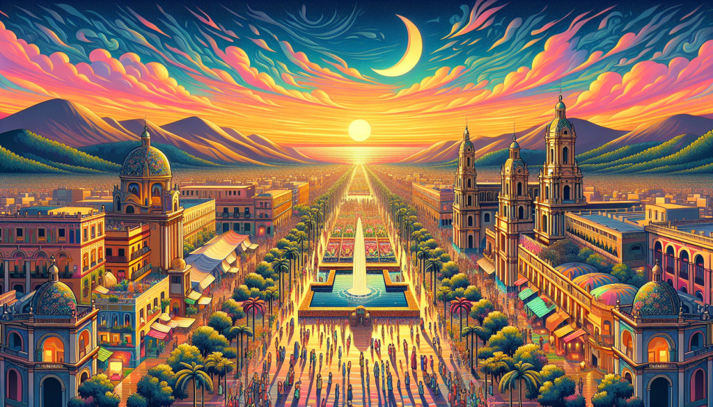 Día de la Feria de Málaga 2018 en España