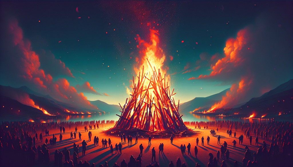 Día de las Hogueras de San Juan 2018 en España